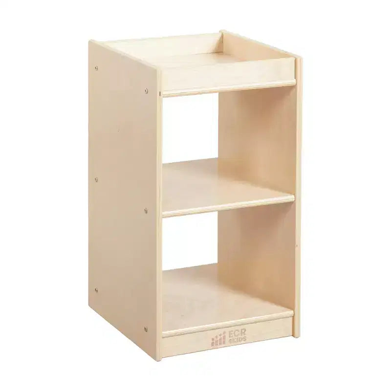 Meuble de rangement vertical double face à 2 compartiments ECR4Kids, mobilier de classe