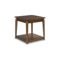 Signature Design by Ashley Trenmour MId-Century Square End Table, Medium Brown