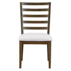 Ensemble de salle à manger fonctionnel Whisen 5 pièces, style rustique rétro, avec 1 table extensible et 4 chaises rembourrées