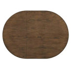 Ensemble de salle à manger fonctionnel Whisen 5 pièces, style rustique rétro, avec 1 table extensible et 4 chaises rembourrées