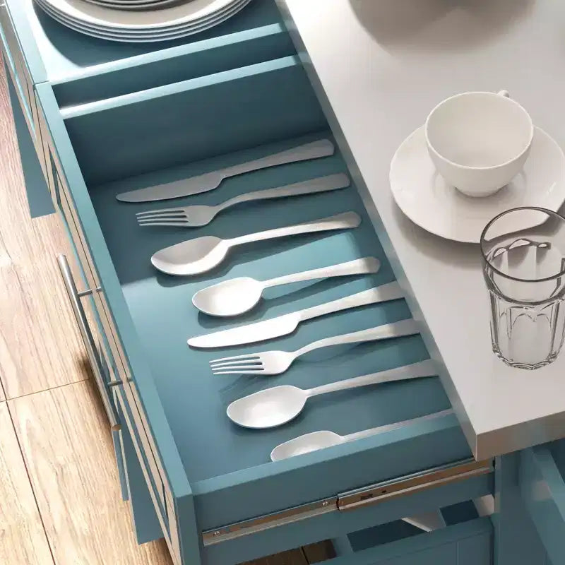 Chariot de cuisine roulant HOMCOM avec roulettes, Chariot de cuisine portable avec plateau en acier inoxydable, 2 tiroirs, porte-épices, porte-couteaux et porte-serviettes