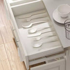 Chariot de cuisine roulant HOMCOM avec roulettes, Chariot de cuisine portable avec plateau en acier inoxydable, 2 tiroirs, porte-épices, porte-couteaux et porte-serviettes