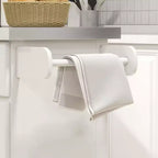 Chariot de cuisine roulant HOMCOM avec roulettes, Chariot de cuisine portable avec plateau en acier inoxydable, 2 tiroirs, porte-épices, porte-couteaux et porte-serviettes