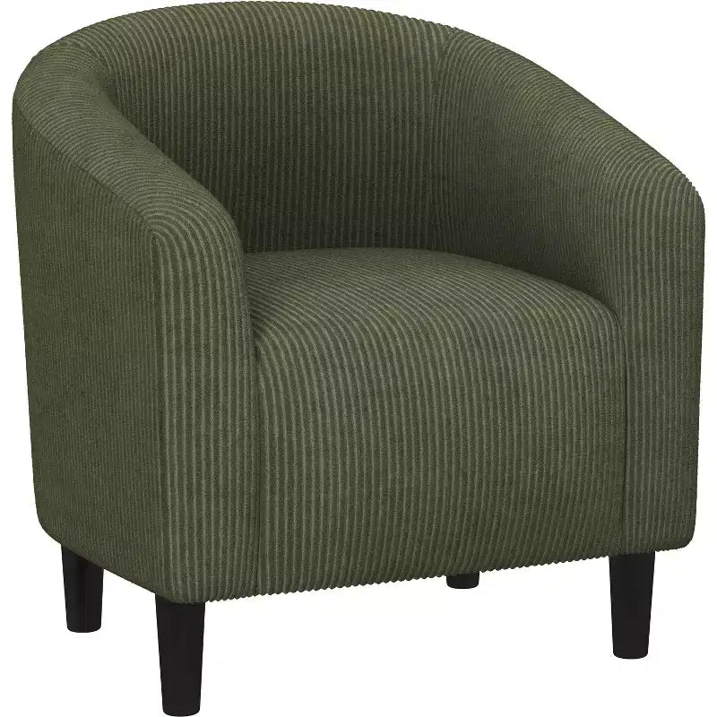 Fauteuil d'appoint Yaheetech en forme de tonneau avec revêtement pour salon