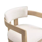 Christopher Knight Home Arkenis Ensemble repas 7 pièces en bois d'hévéa rembourré