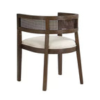 Christopher Knight Home Lythor, ensemble de salle à manger 7 pièces en cannage et hévéa avec rembourrage