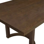 Christopher Knight Home Lythor, ensemble de salle à manger 7 pièces en cannage et hévéa avec rembourrage