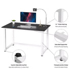 Hoffree Bureau d'ordinateur moderne de 43 pouces pour bureau à domicile