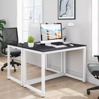 Hoffree Bureau d'ordinateur moderne de 43 pouces pour bureau à domicile
