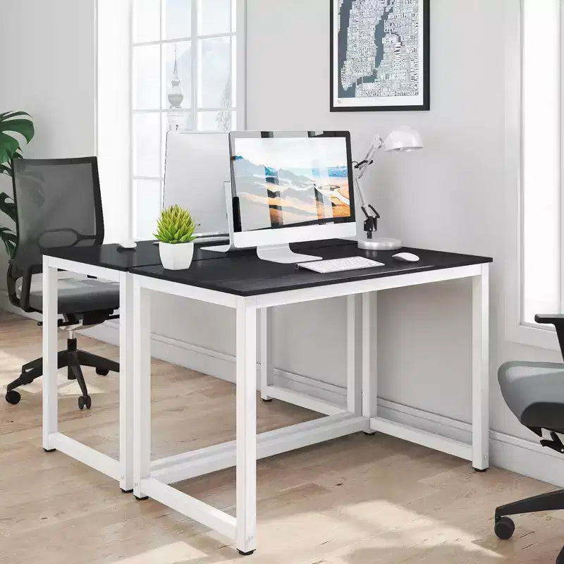 Hoffree Bureau d'ordinateur moderne de 43 pouces pour bureau à domicile