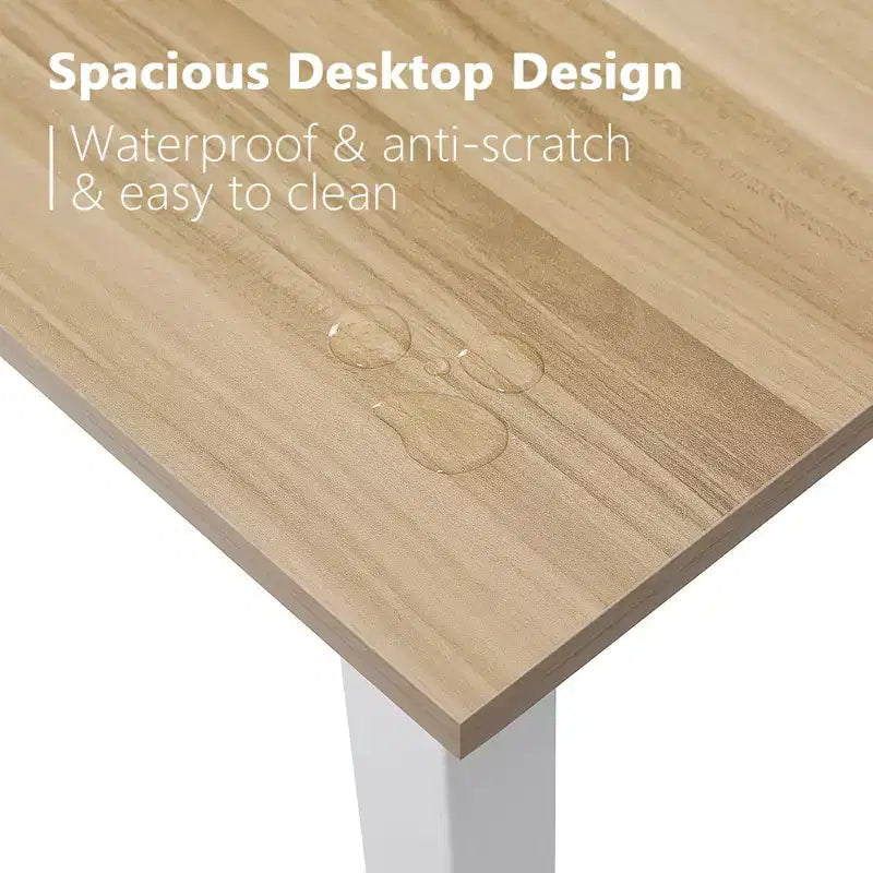 Hoffree Bureau d'ordinateur moderne de 43 pouces pour bureau à domicile