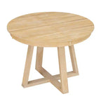 Ensemble de salle à manger extensible Whisen de style rétro 5 pièces avec 4 chaises rembourrées à dossier capitonné