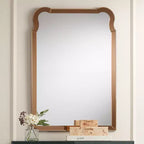 Miroir Mural Rectangulaire Natalya 27 x 39 Or Chaud Noble Park