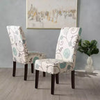 Chaises de salle à manger capitonnées contemporaines GDFStudio Thurber (lot de 2)