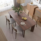 PexFix 67x33.5 Table à manger en bois massif Tables de cuisine ovales