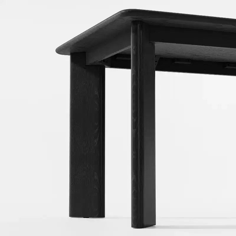PexFix 67x33.5 Table à manger en bois massif Tables de cuisine ovales