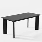 PexFix 67x33.5 Table à manger en bois massif Tables de cuisine ovales