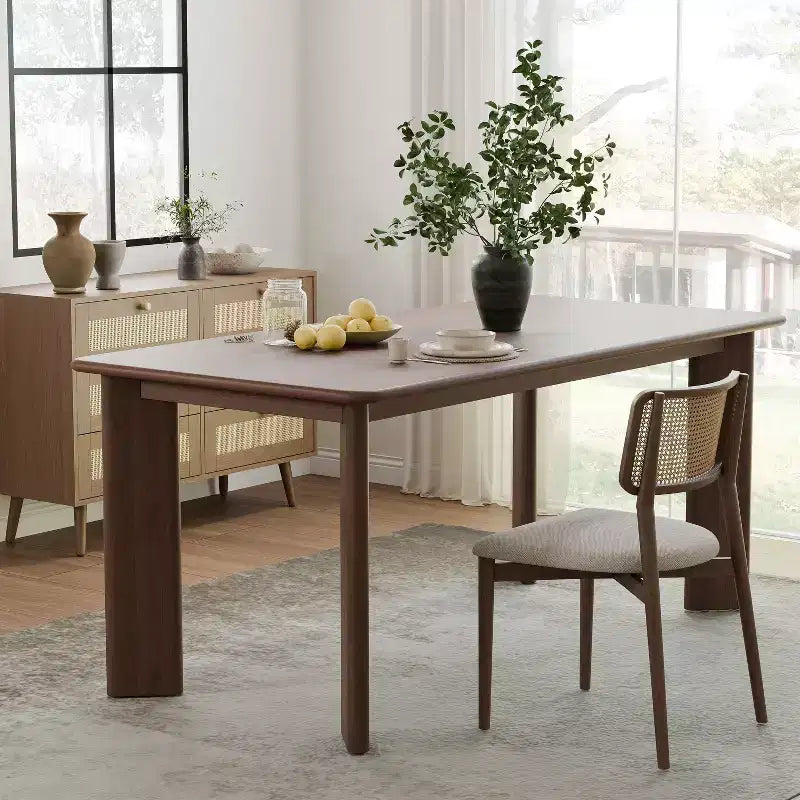 PexFix 67x33.5 Table à manger en bois massif Tables de cuisine ovales
