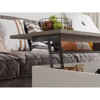 Table basse relevable en bois de 102 cm avec rangement caché - Tree City