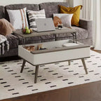 Table basse relevable en bois de 102 cm avec rangement caché - Tree City