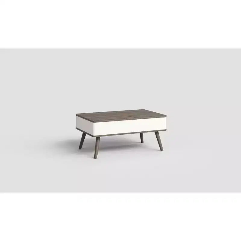 Table basse relevable en bois de 102 cm avec rangement caché - Tree City