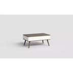 Table basse relevable en bois de 102 cm avec rangement caché - Tree City