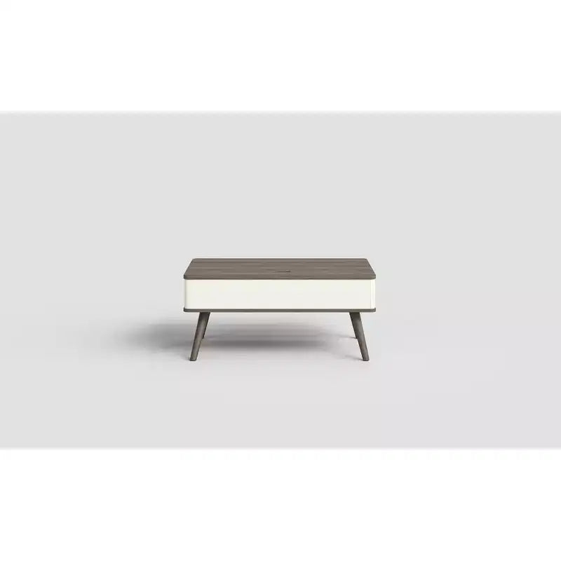 Table basse relevable en bois de 102 cm avec rangement caché - Tree City
