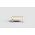 Table basse relevable en bois de 102 cm avec rangement caché - Tree City