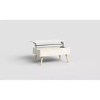 Table basse relevable en bois de 102 cm avec rangement caché - Tree City