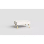 Table basse relevable en bois de 102 cm avec rangement caché - Tree City