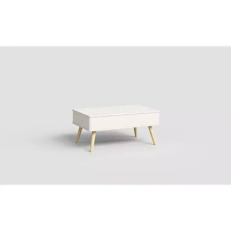 Table basse relevable en bois de 102 cm avec rangement caché - Tree City