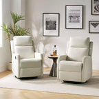 Nestor Fauteuil inclinable pivotant - Lot de 2 avec fonction pivotante | ART OF LIVING DESIGNS
