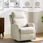 Nestor Fauteuil inclinable pivotant - Lot de 2 avec fonction pivotante | ART OF LIVING DESIGNS