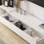 Meuble TV Extensible Famapy Meuble TV Moderne avec Tiroirs