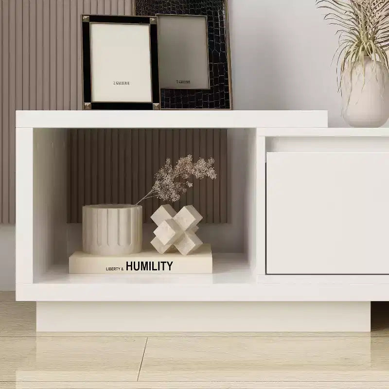 Meuble TV Extensible Famapy Meuble TV Moderne avec Tiroirs