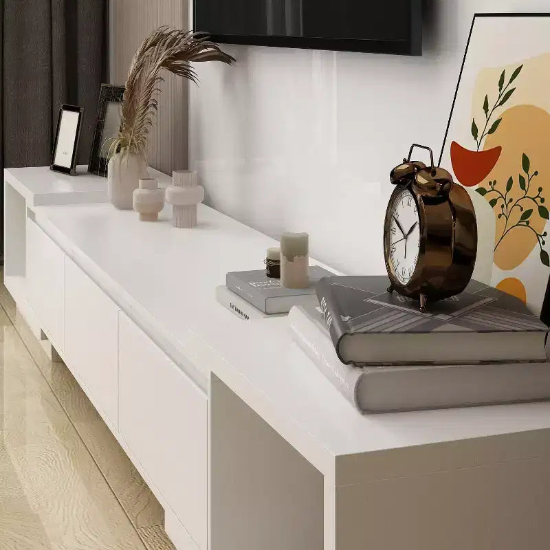 Meuble TV Extensible Famapy Meuble TV Moderne avec Tiroirs