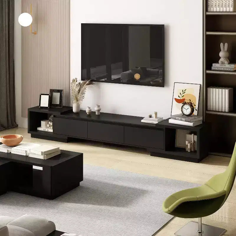Meuble TV Extensible Famapy Meuble TV Moderne avec Tiroirs