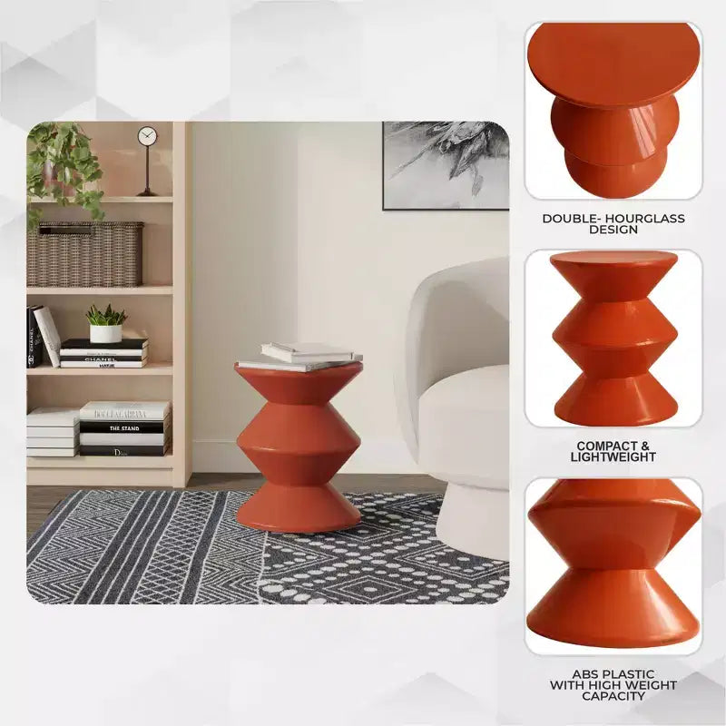 Table d'appoint contemporaine durable et moderne LeisureMod Aura