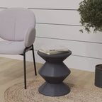 Table d'appoint contemporaine durable et moderne LeisureMod Aura