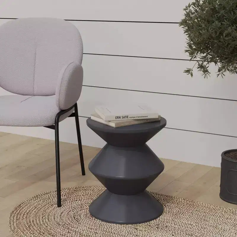 Table d'appoint contemporaine durable et moderne LeisureMod Aura