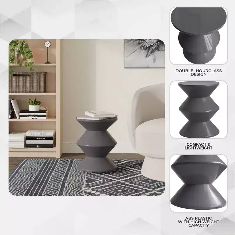 Table d'appoint contemporaine durable et moderne LeisureMod Aura