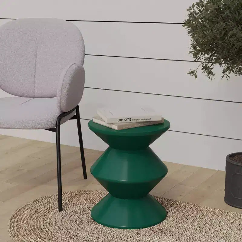 Table d'appoint contemporaine durable et moderne LeisureMod Aura