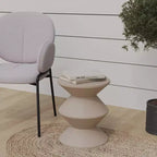 Table d'appoint contemporaine durable et moderne LeisureMod Aura