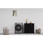 Armoire à linge en bois AndMakers 32,68 po L. x 14,57 po P x 31,5 po H avec rangement inclinable