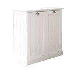 Armoire à linge en bois AndMakers 32,68 po L. x 14,57 po P x 31,5 po H avec rangement inclinable