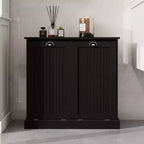 Armoire à linge en bois AndMakers 32,68 po L. x 14,57 po P x 31,5 po H avec rangement inclinable