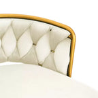 Lot de 2 tabourets de bar pivotants hauteur comptoir, dossier bas, rembourrés, pour salle à manger, pub, cuisine avec repose-pieds - Christopher Knight Home