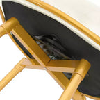 Lot de 2 tabourets de bar pivotants hauteur comptoir, dossier bas, rembourrés, pour salle à manger, pub, cuisine avec repose-pieds - Christopher Knight Home