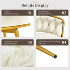 Lot de 2 tabourets de bar pivotants hauteur comptoir, dossier bas, rembourrés, pour salle à manger, pub, cuisine avec repose-pieds - Christopher Knight Home