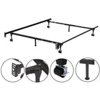 Cadre de lit en métal Kings Brand Furniture jumeau/double/grand